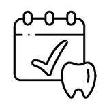 Flexible appointment scheduling icon
