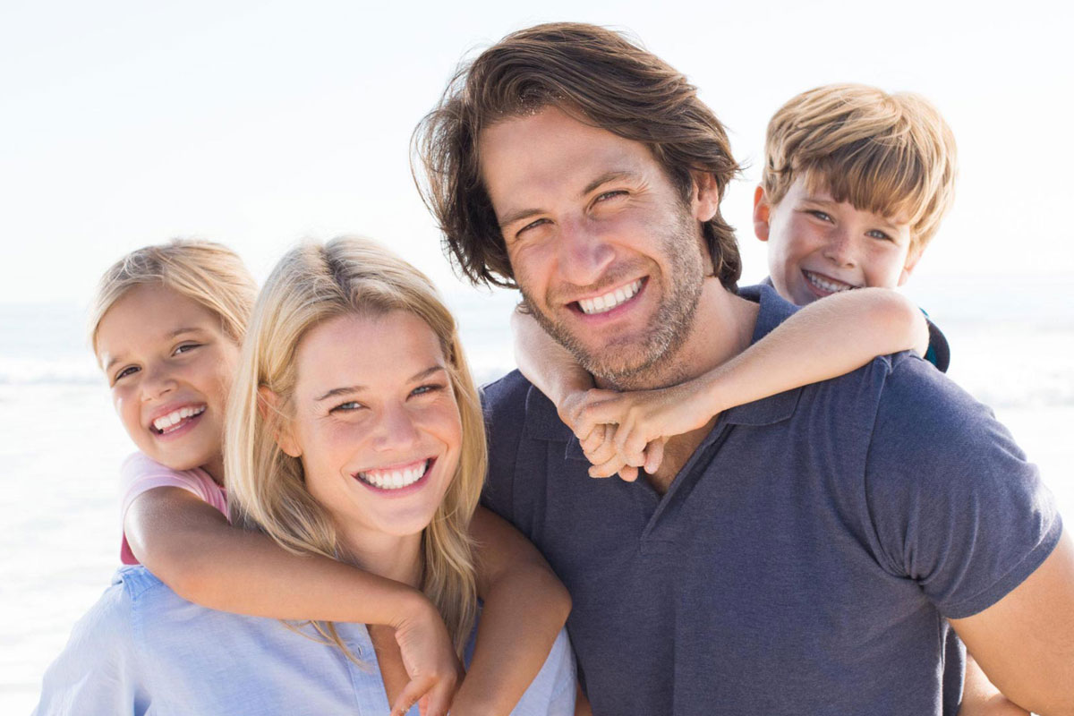 Happy family thanks to snoring therapy